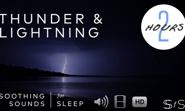 Thunder & Lightning  | 2 Hours | Soothing Sounds for Sleep | Relaxing Sound