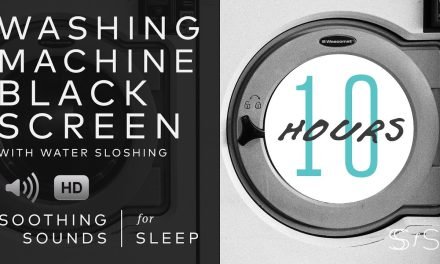 Washing Machine | Black Screen | 10 Hours | Soothing Sounds for Sleep