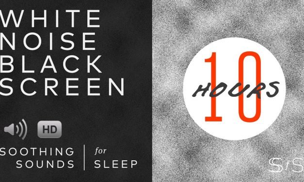 White Noise | Black Screen | 10 Hours | Soothing Sounds for Sleep