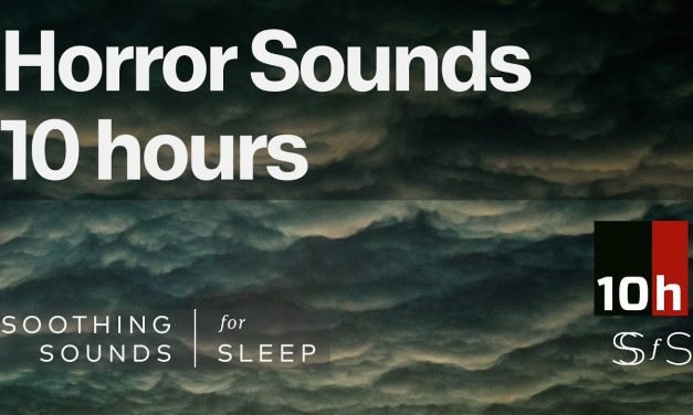 Horror Background Noise | 10 hours | Black Screen | Background Halloween Sound
