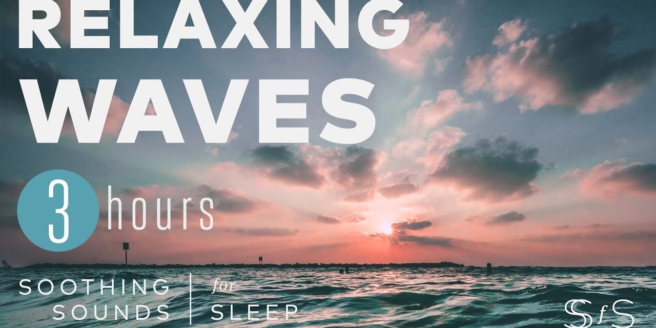 Waves Crashing | 3 Hours | Dark Screen