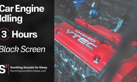 Car Engine Idling | 3 Hours | Black Screen | Relaxing | Soothing Sounds for Sleep