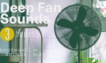 Deep Fan | Black Screen | 3 Hours | Relax | Soothing Sounds for Sleep