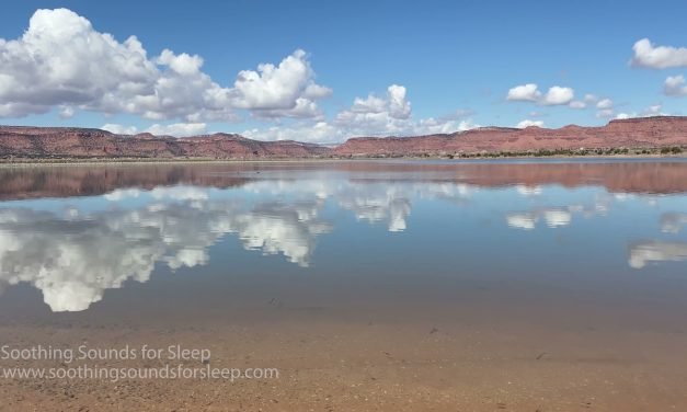 Lake water reflection 3 hours calming soothing sound