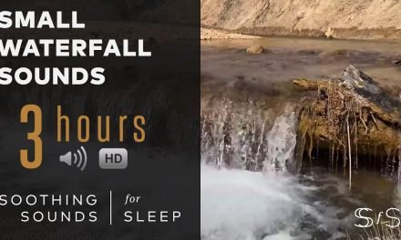 Small Waterfall Sounds – 3 Hours – 4k Video