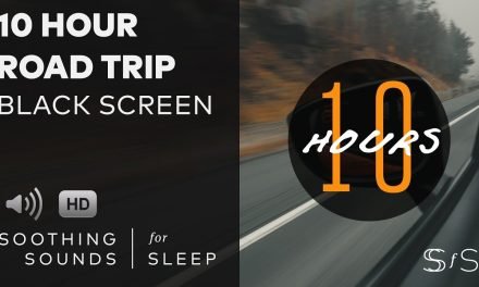 Road Trip Sound | 10 Hours | Black Screen | Relax | Sleep